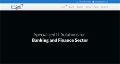 Desktop Screenshot of ember.co.in