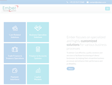 Tablet Screenshot of ember.co.in